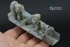 Quinta Studio QD+32231 Tornado ECR German 3D-Printed & coloured Interior on decal paper (Italeri) (with 3D-printed resin parts) 1/32